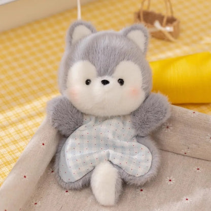 Kawaii Plush Animal Companion Doll - 7 Animal Variants – Husky, China Mainland