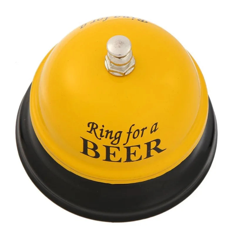Novelty Service Call Bell - 'Ring for a Hug / Beer / Coffee'