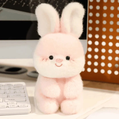Kawaii Plush Animal Companion Doll - 7 Animal Variants – Rabbit 2, China Mainland