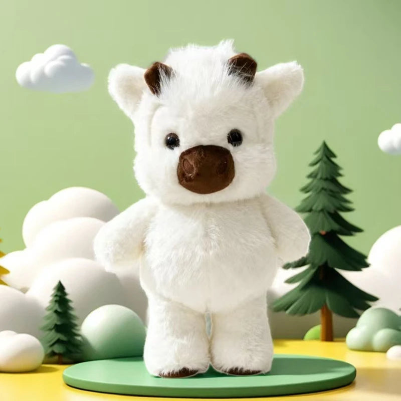 Highland Cow Plush 45cm - Fluffy Cattle Stuffed Animal