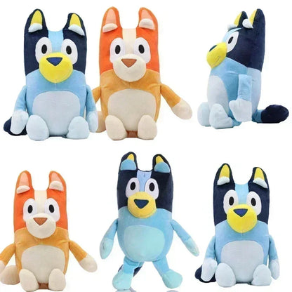 Bluey Family Plush Collection - Bluey, Bingo, Bandit & Chilli 15/30cm