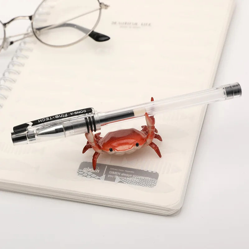 Crab Desktop Pen Holder - Cute Stationery Stand