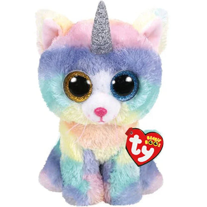 Ty Beanie Boos Big Eye Unicorn Plush - Rainbow Variants – 1