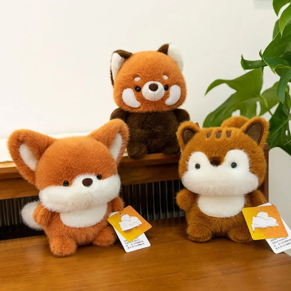 Kawaii Plush Animal Companion Doll - 7 Animal Variants