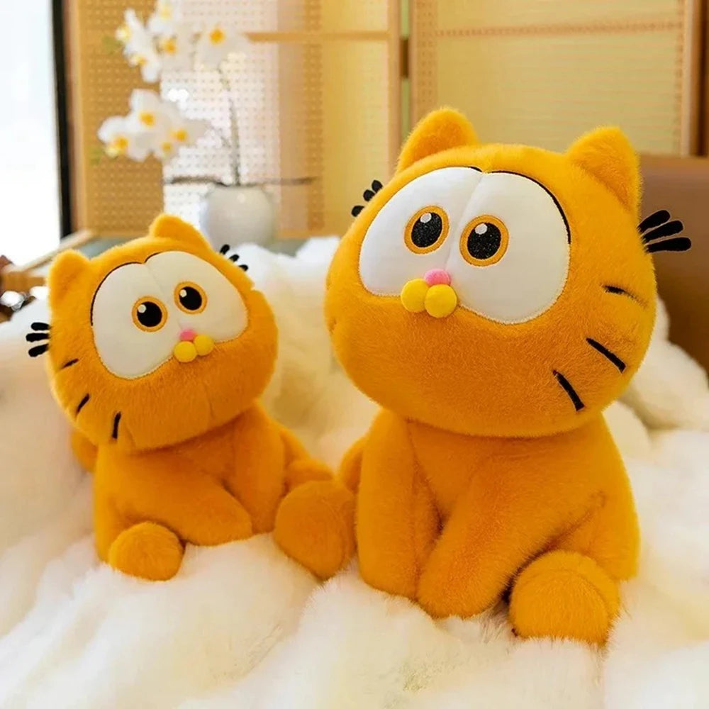 Garfield Plush - Grumpy Orange Cartoon Cat Doll