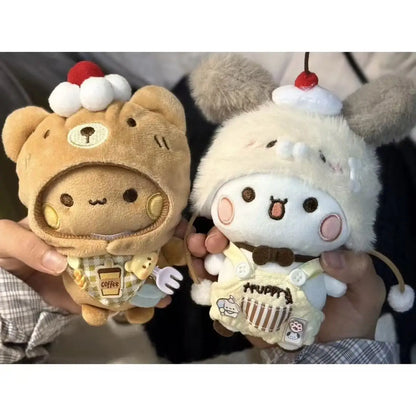 Yier Bubu Coffee Bear Plush Keychain - A to H Variants