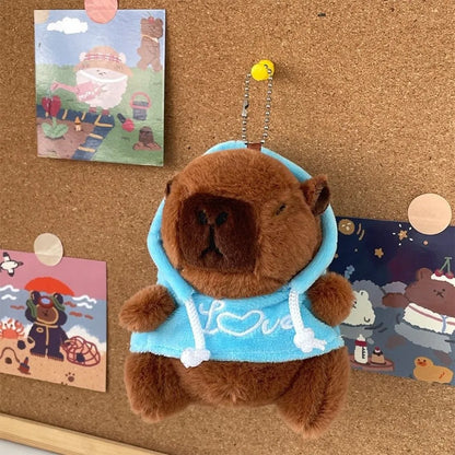 Capybara Plush Hoodie - 41 Outfit Variants Collectible – Blue-Hoodie C