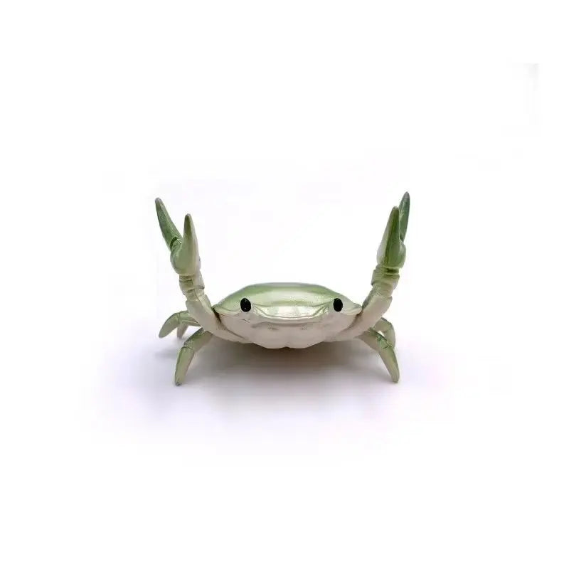 Crab Desktop Pen Holder - Cute Stationery Stand – green