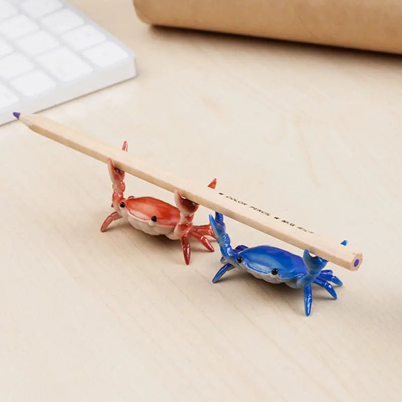 Crab Desktop Pen Holder - Cute Stationery Stand