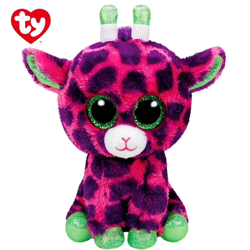 Ty Beanie Boos Big Eye Unicorn Plush - Rainbow Variants – 10