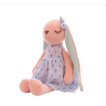 Sleepy Bunny Doll 35cm - Long-Ear Dress Rabbit Plush