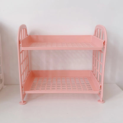 Desktop Storage Shelf Rack - 2-Tier Desk Organizer – 776172151195