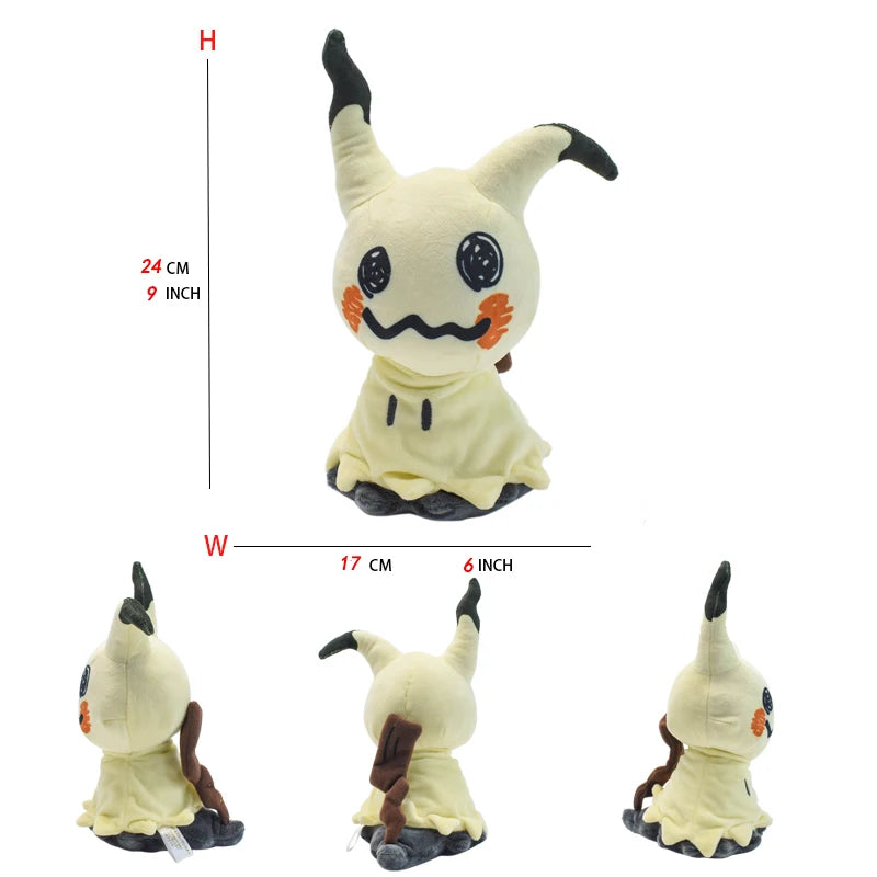 Mimikyu Pokemon Plush - Ghost Ragdoll Stuffed Toy