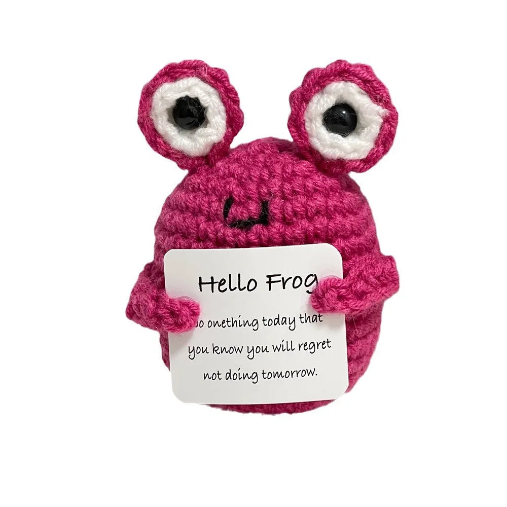 Handmade Crochet Positive Energy Shark Doll