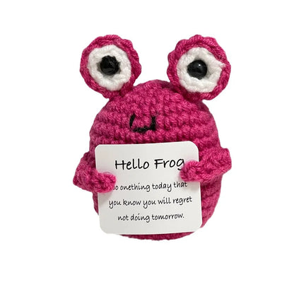 Handmade Crochet Positive Energy Shark Doll