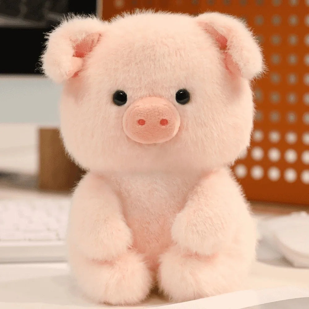 Kawaii Plush Animal Companion Doll - 7 Animal Variants – Pig 2, China Mainland