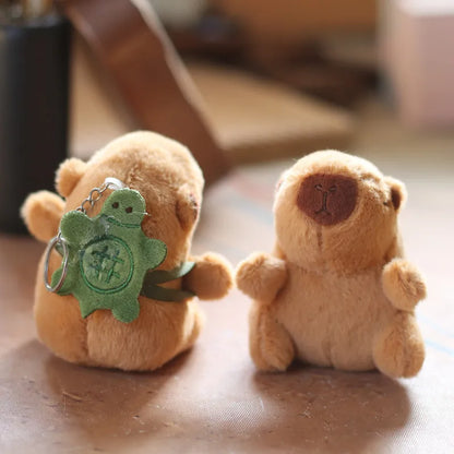 Mini Capybara Pendant Plush Keychain - 16 Variants